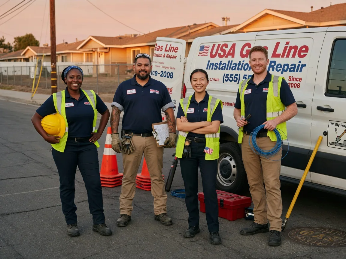 Gas Line Installation company in Sperry, IA